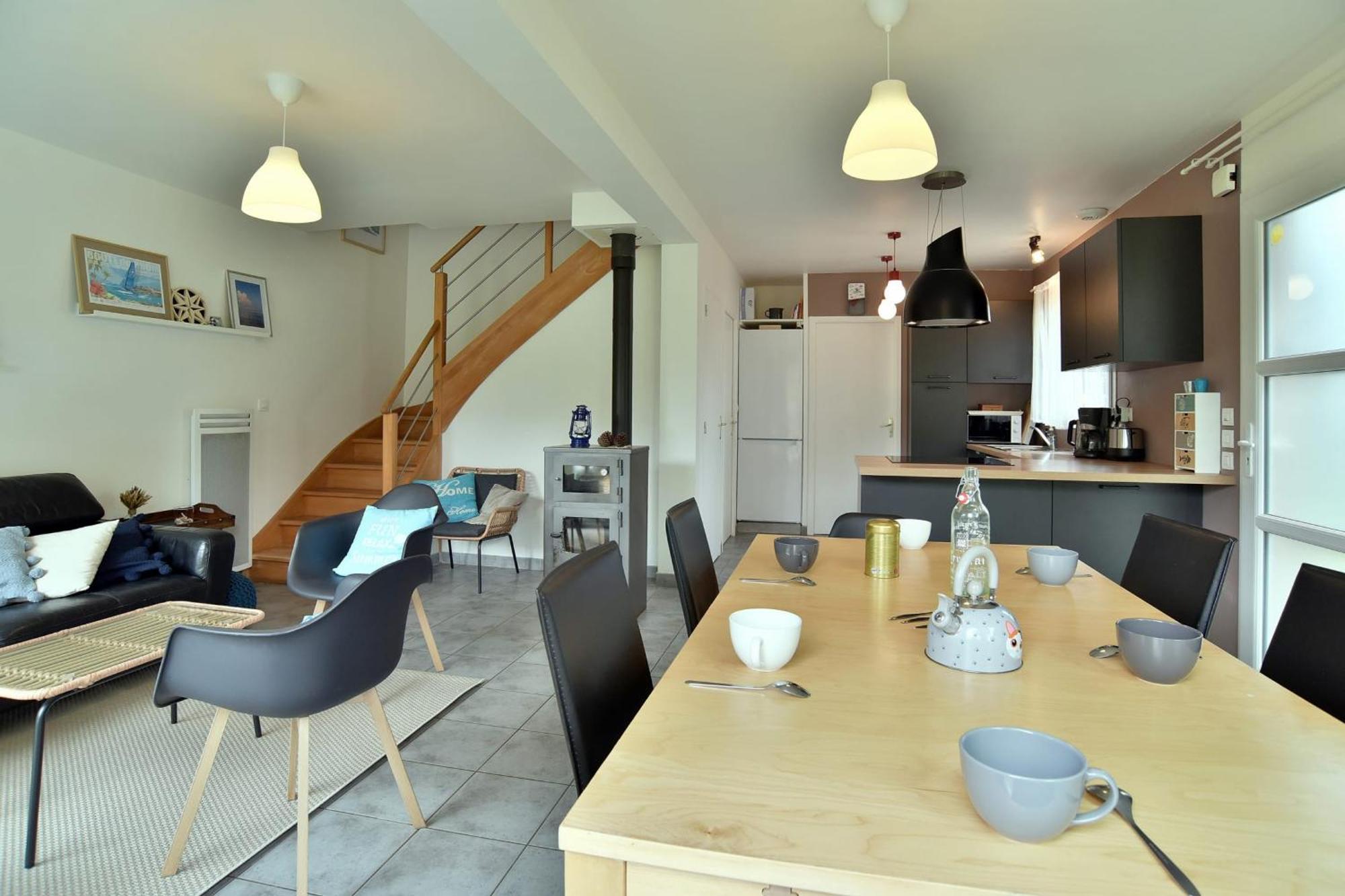 Hébergement de vacances Maison 7prswifijardinst Malo